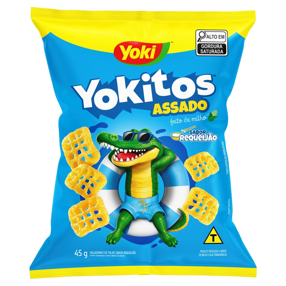 Salgadinho Yokitos 45g Redinha Queijo