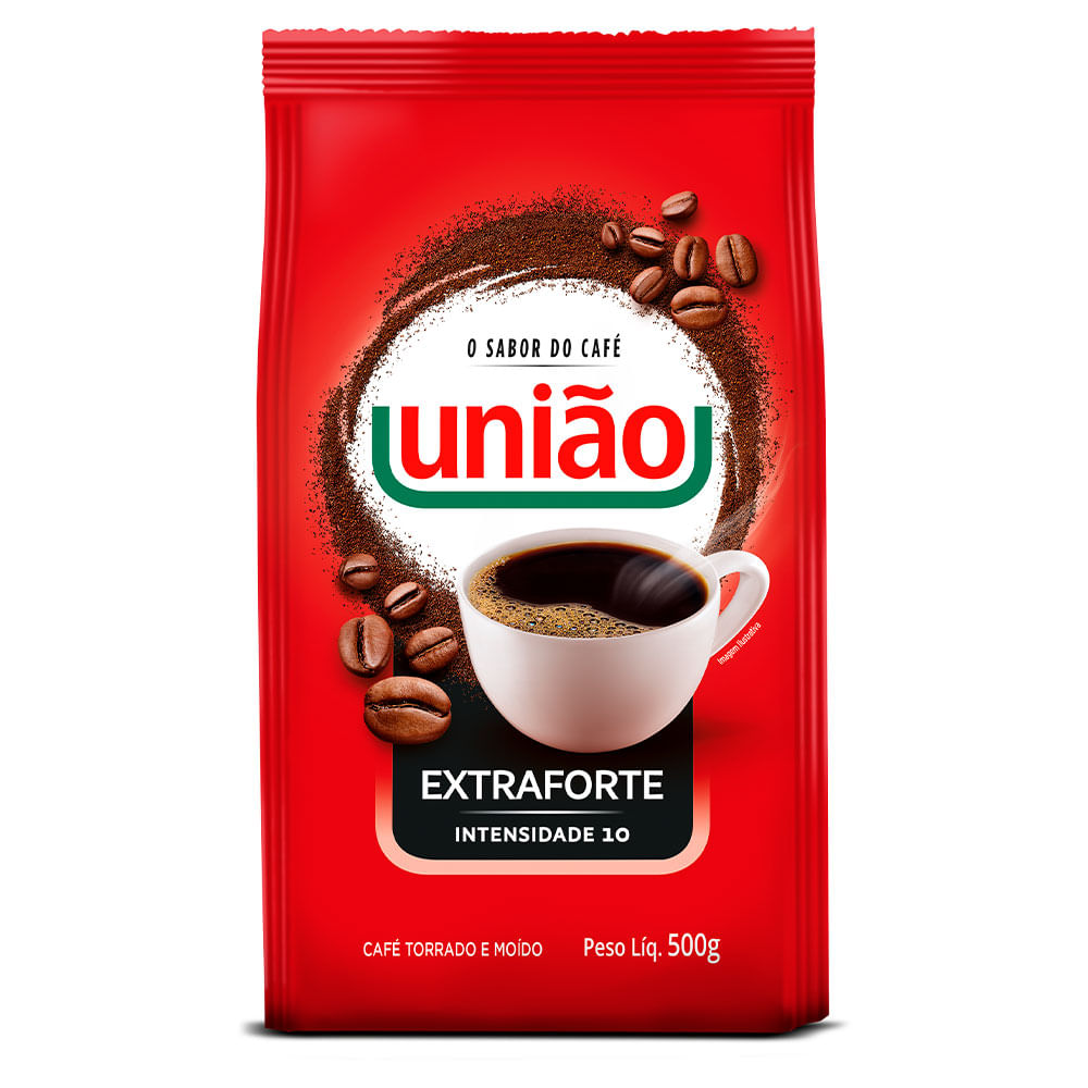Café União Vácuo Extraforte 500g