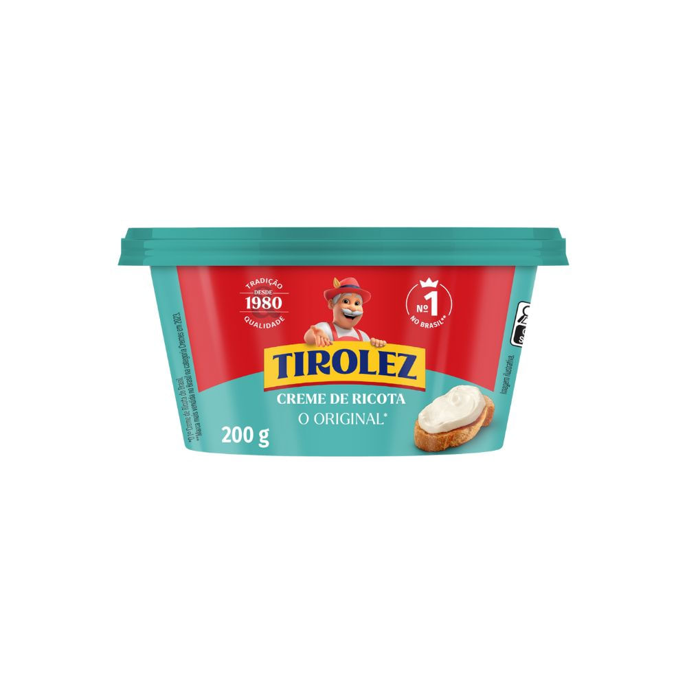 Creme Queijo Ricota Tirolez 200g