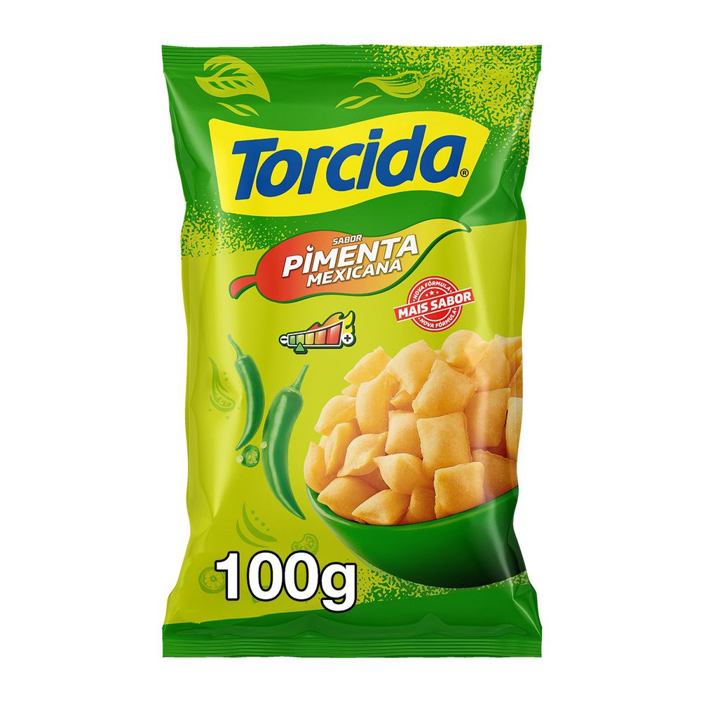Salgadinho Torcida 100g Pimenta Mexicana