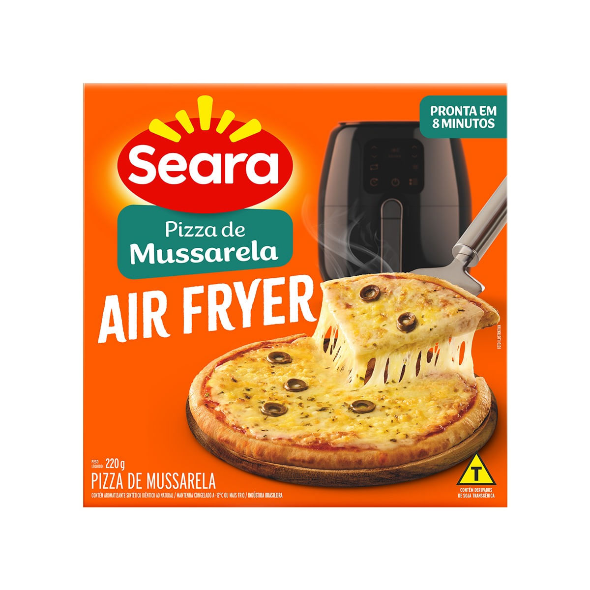 Pizza Seara Muçarela Air Fryer 220g