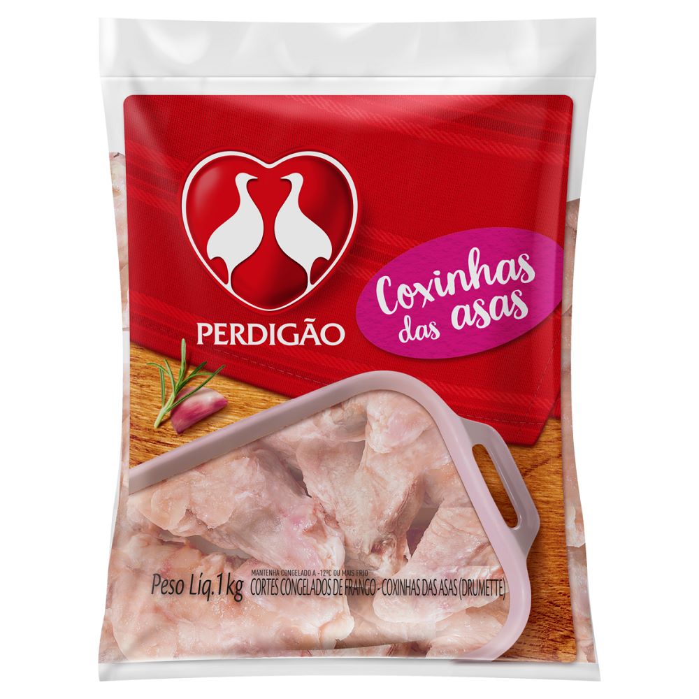 Coxinha Asa Frango Perdigão 1Kg