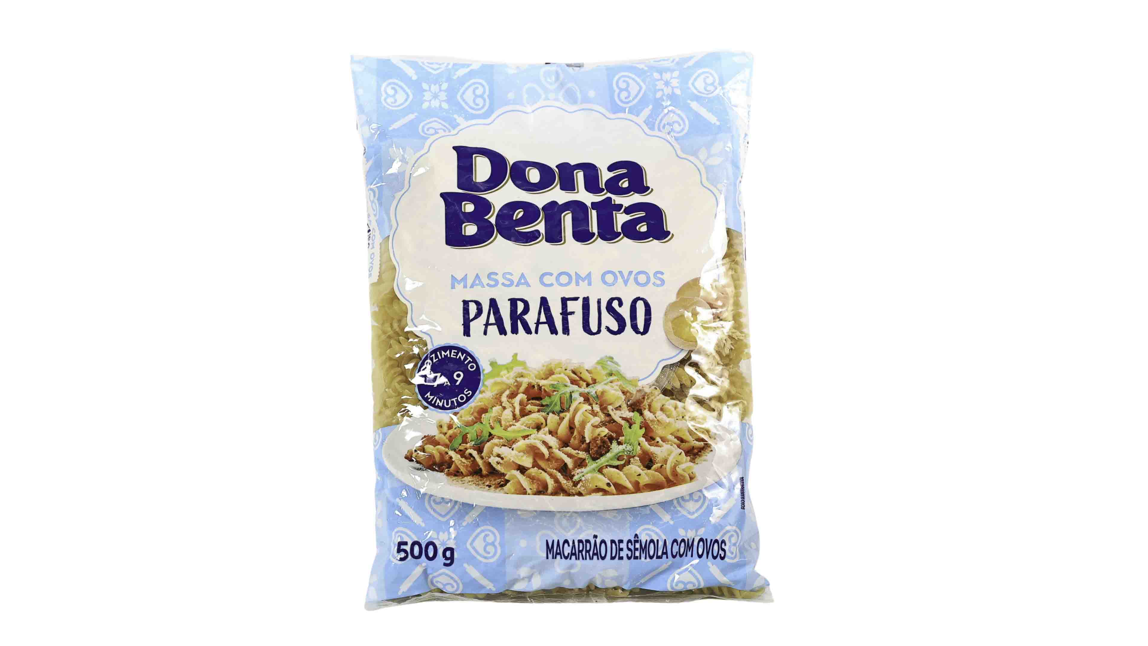 Macarrão com Ovos Dona Benta 500g Parafuso