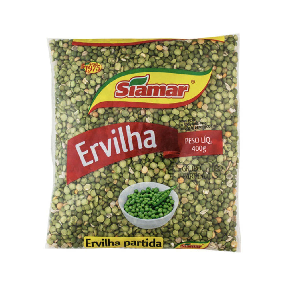 Ervilha Partida Siamar 400g