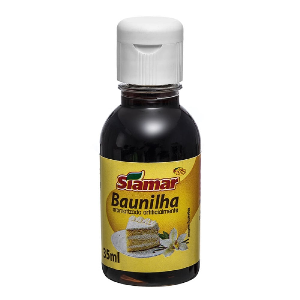 Essência Siamar baunilha 35ml
