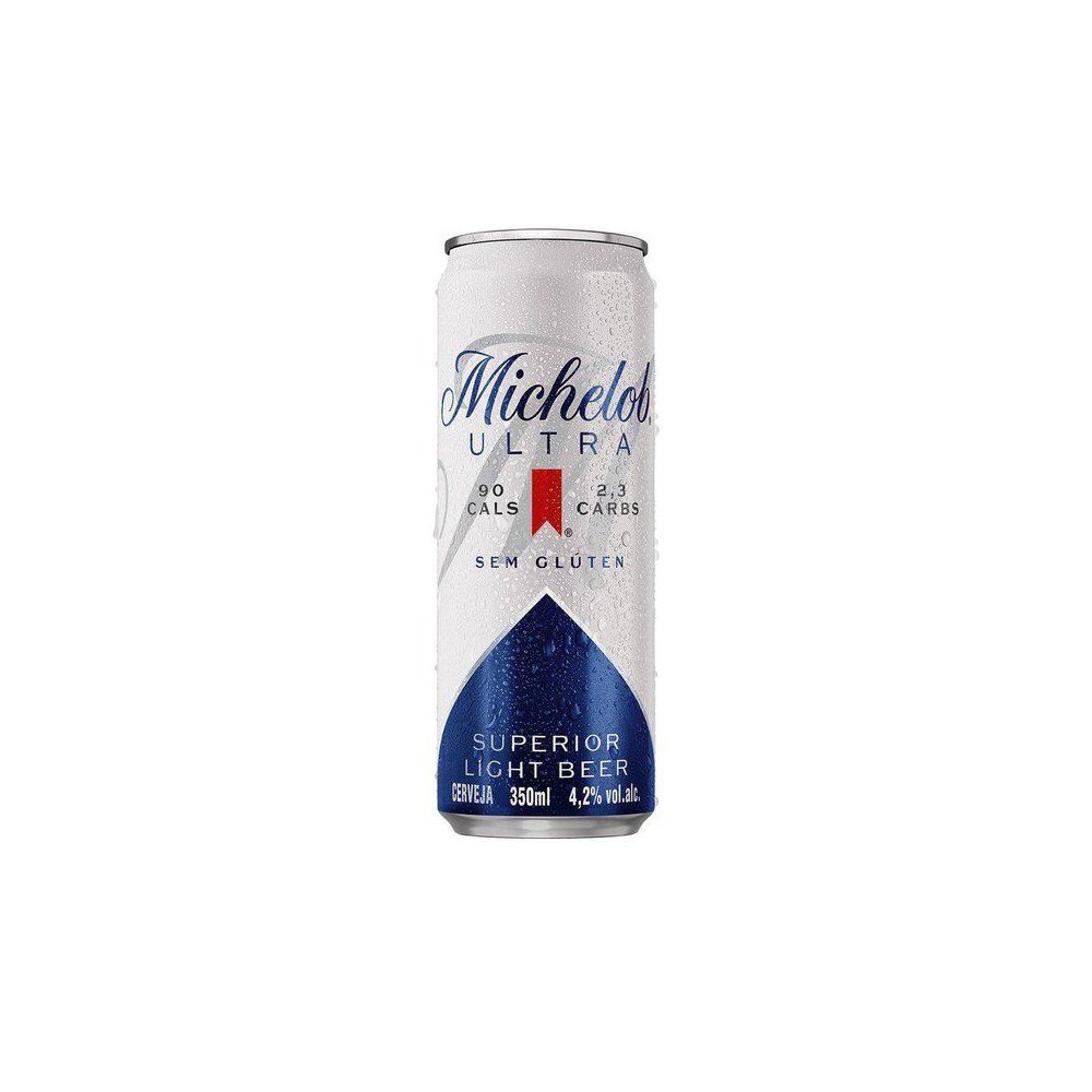 Cerveja Michelob Ultra Light Lager Lata 350ml