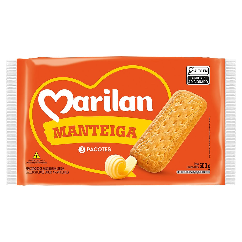 Biscoito Marilan Manteiga 300g
