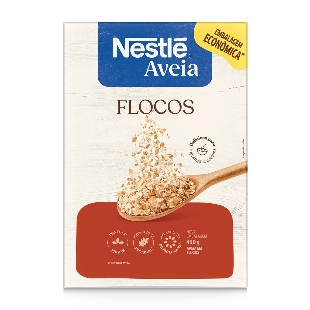 Aveia Nestlé Flocos 450g