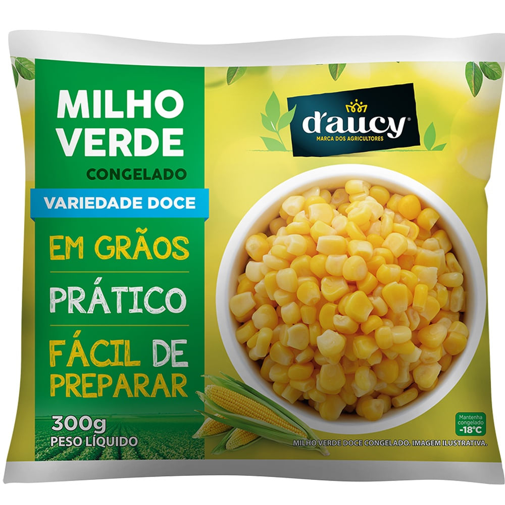Milho Verde Congelado Daucy 300g