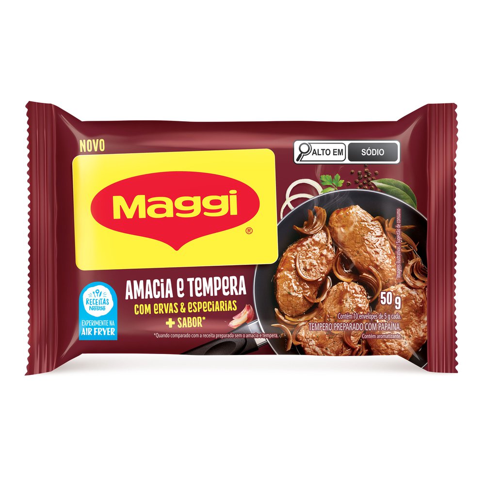 Tempero Pronto Maggi Amacia e Tempera 50g