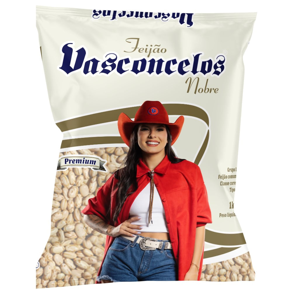 Feijão carioca Vasconcelos Nobre 1kg