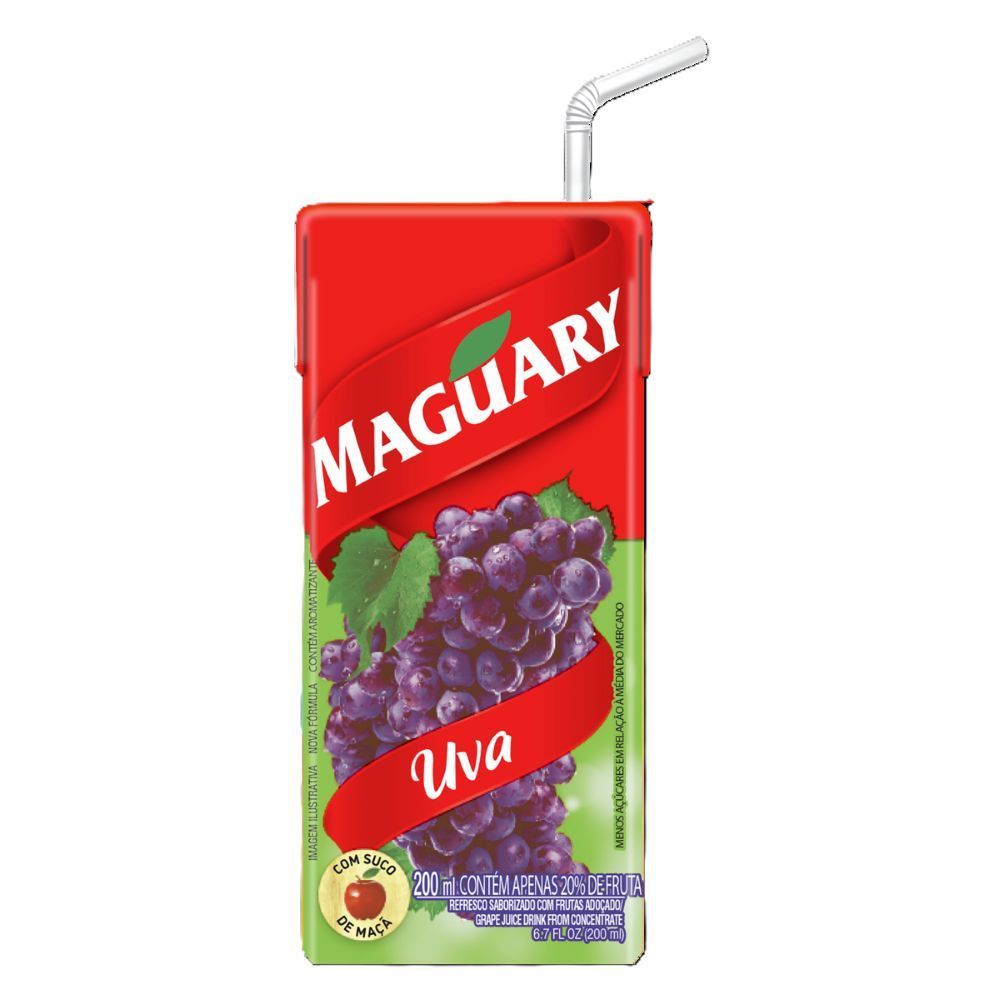 Bebida com Suco Maguary 200ML Uva