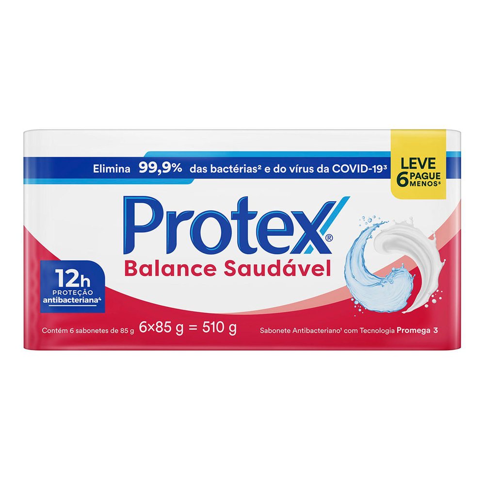 Sabonete em Barra Protex Balance Saudável 85g 6 unidades