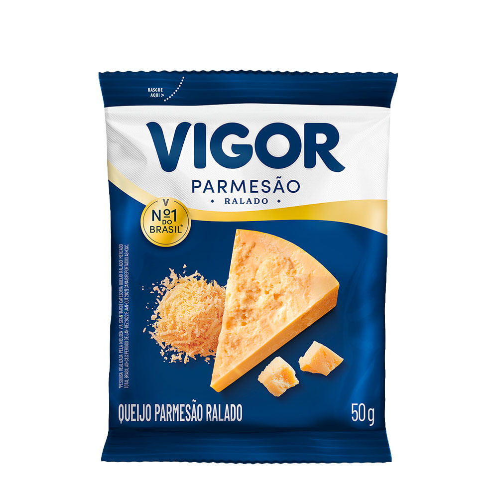 Queijo Parmesão Vigor 50g Ralado