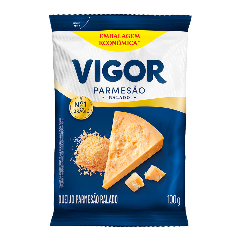 Queijo Parmesão Vigor 100g Ralado