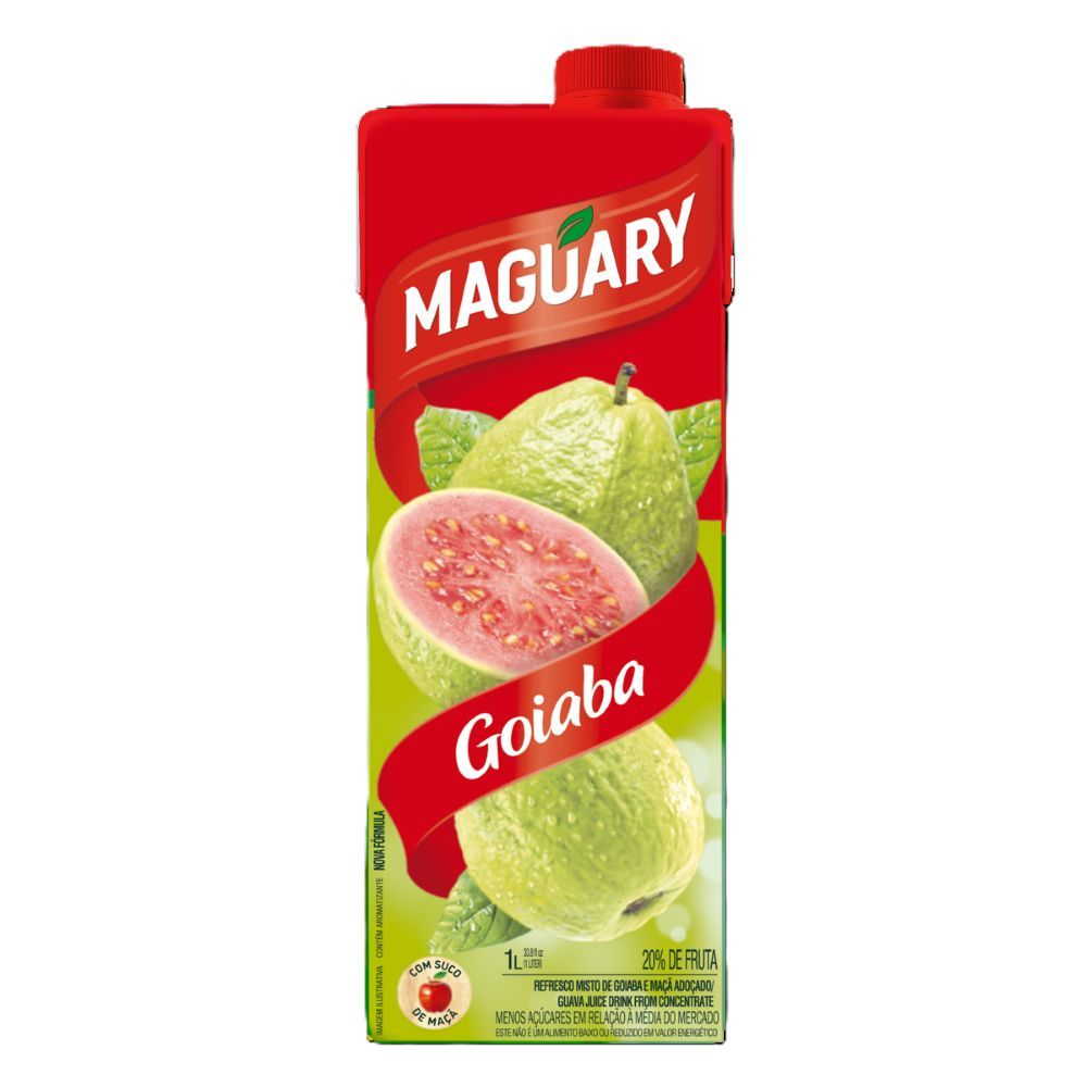 Bebida Com Suco Maguary 1L Goiaba