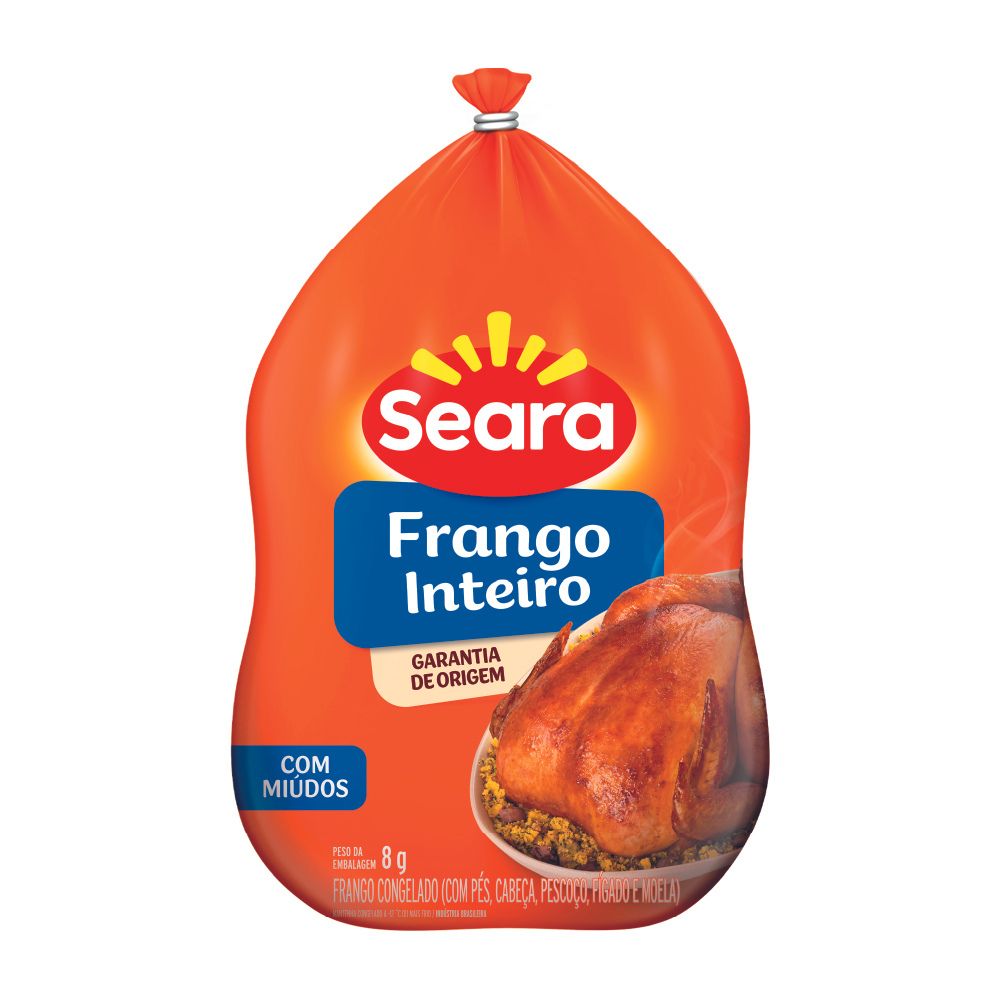 Frango Inteiro Seara 2,5kg