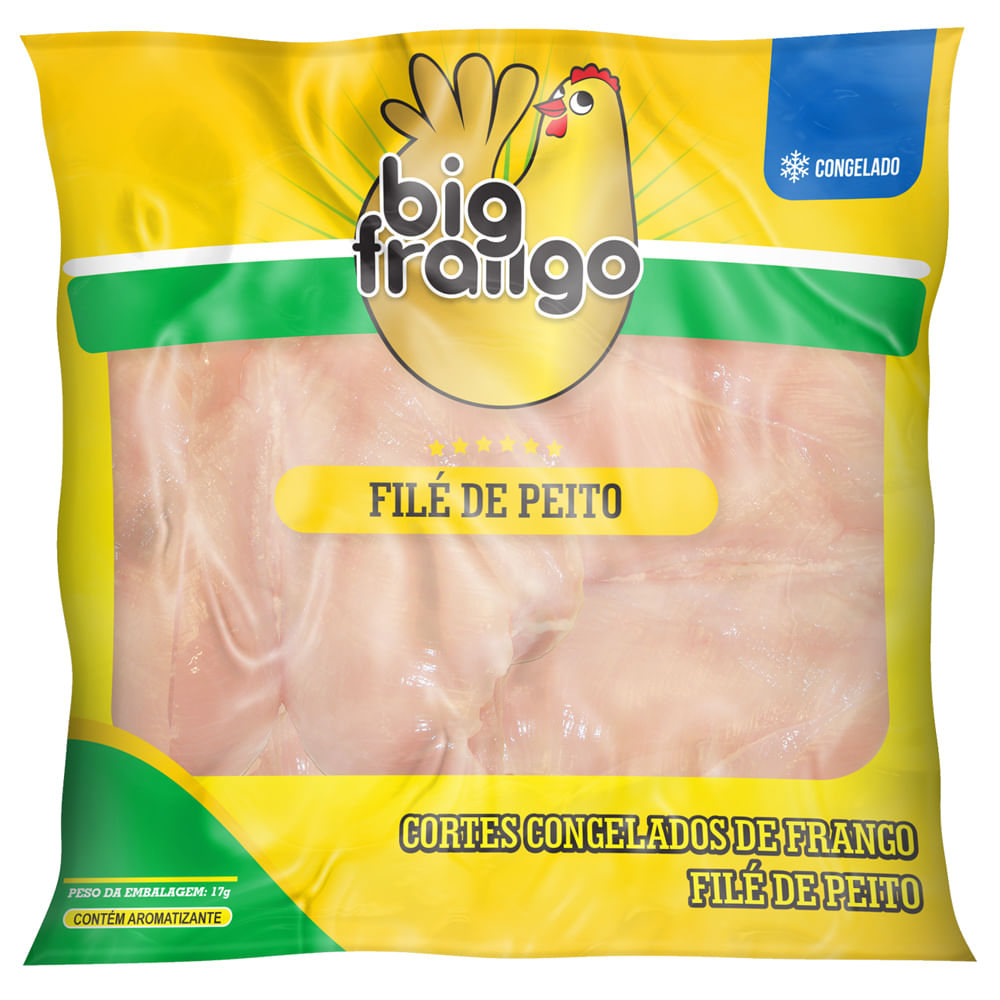 Filé de Frango congelado Big Frango 1Kg