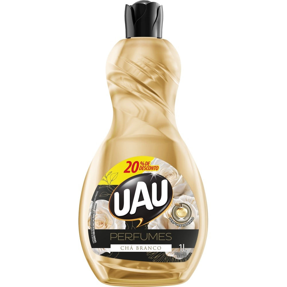 Limpador Perfumado Uau Chá Branco 1L 20% de Desconto