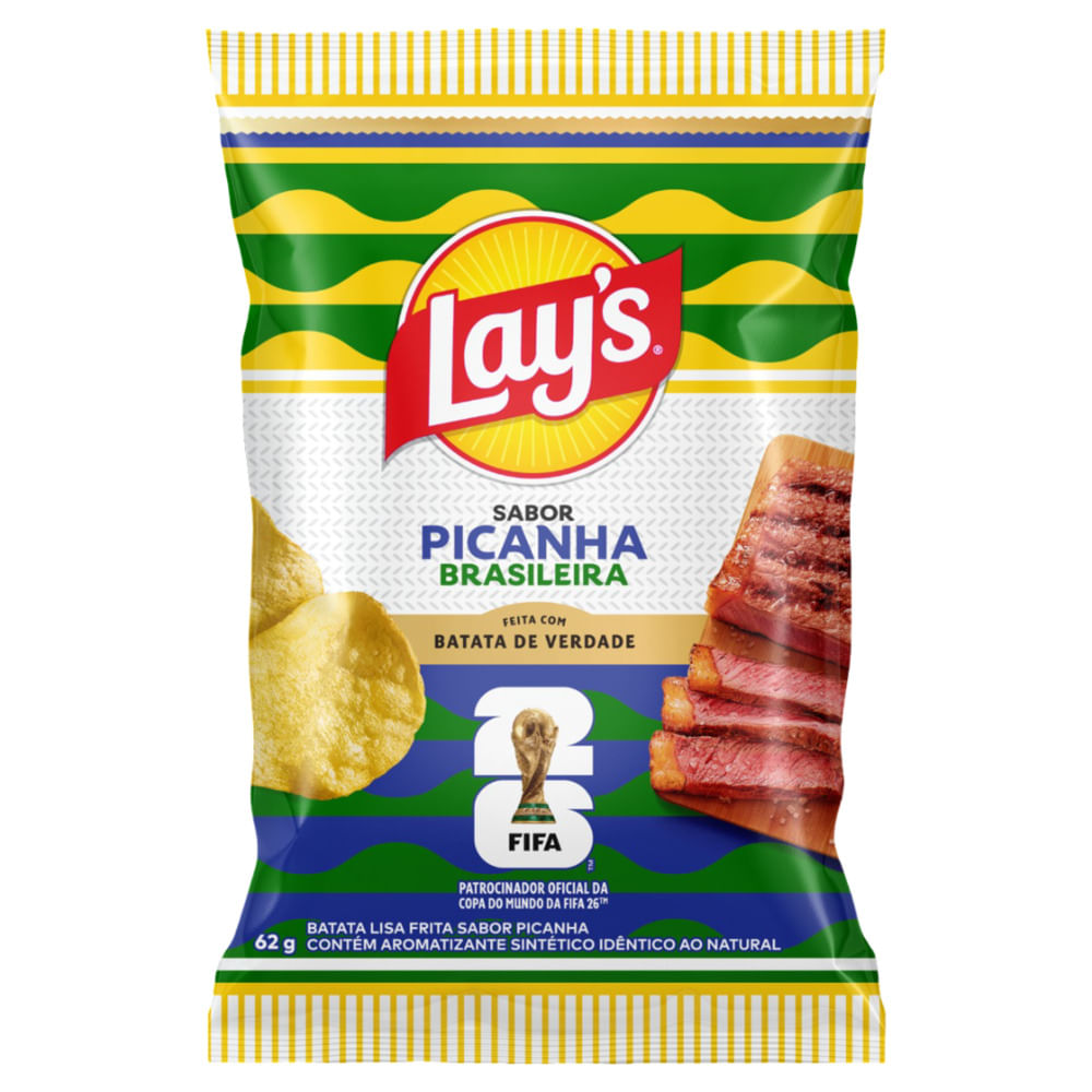 Salgadinho batata Lays 62g Picanha