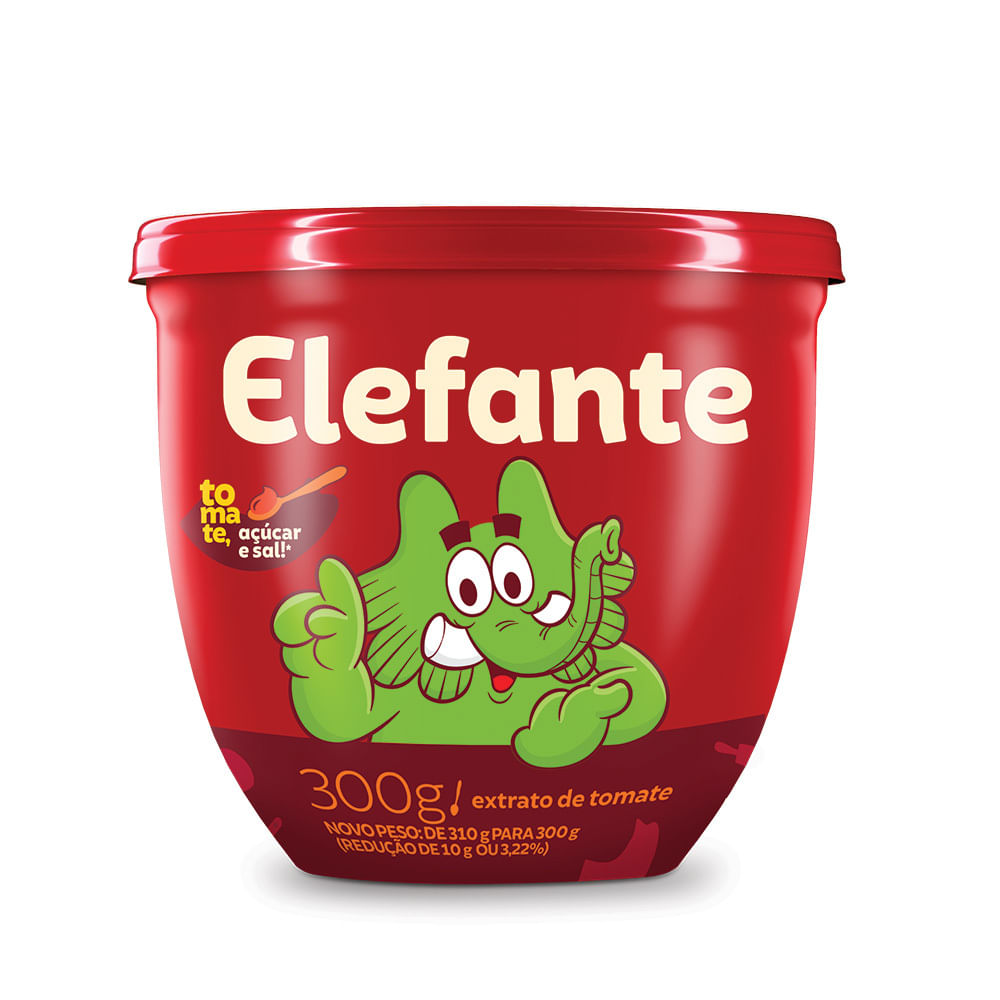 Extrato Tomate Elefante 300g