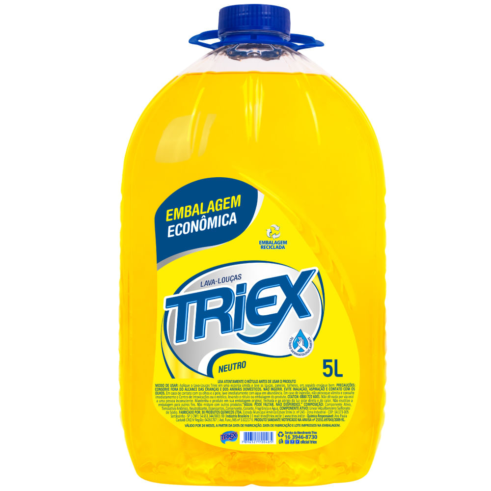 Detergente Líquido Triex 5L Neutro