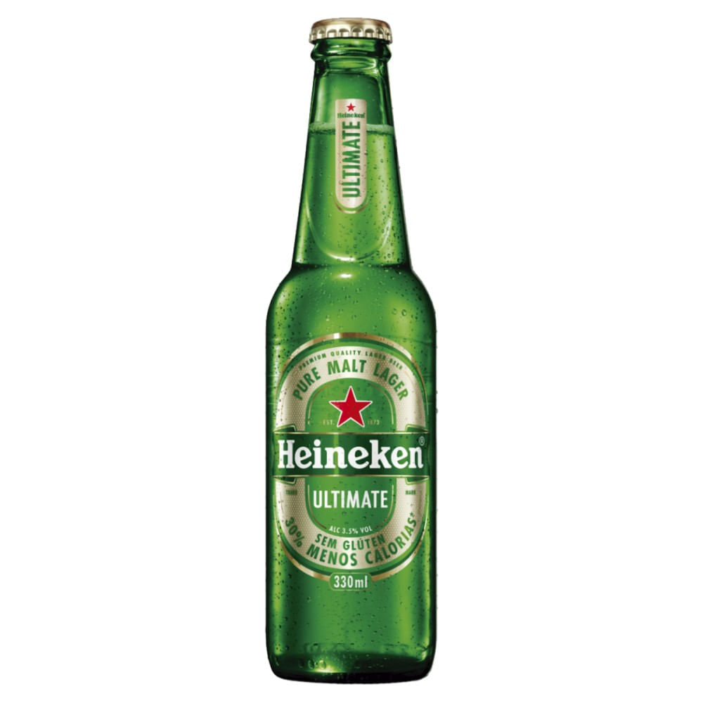 Cerveja Heineken Ultimate Long Neck 330ml sem Glúten