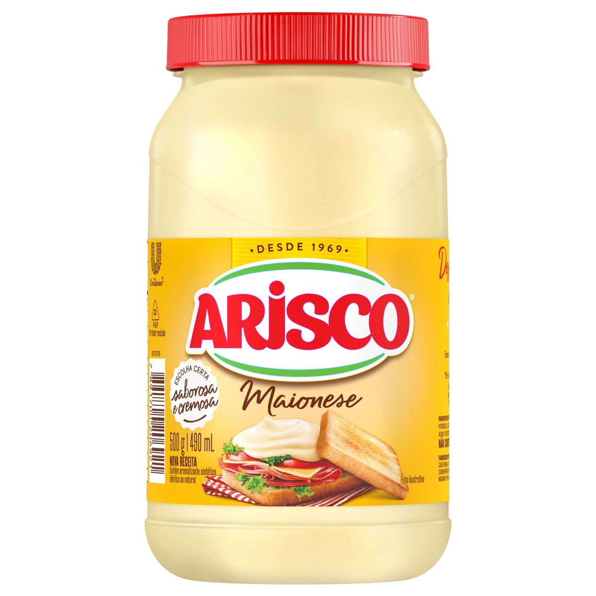 Maionese Arisco Tradicional 500g