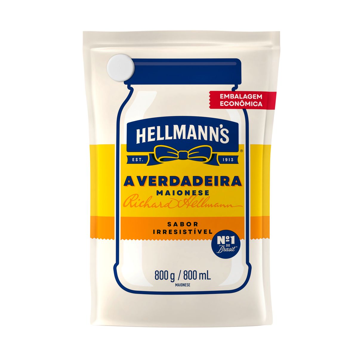 Maionese Hellmann's Tradicional 800g