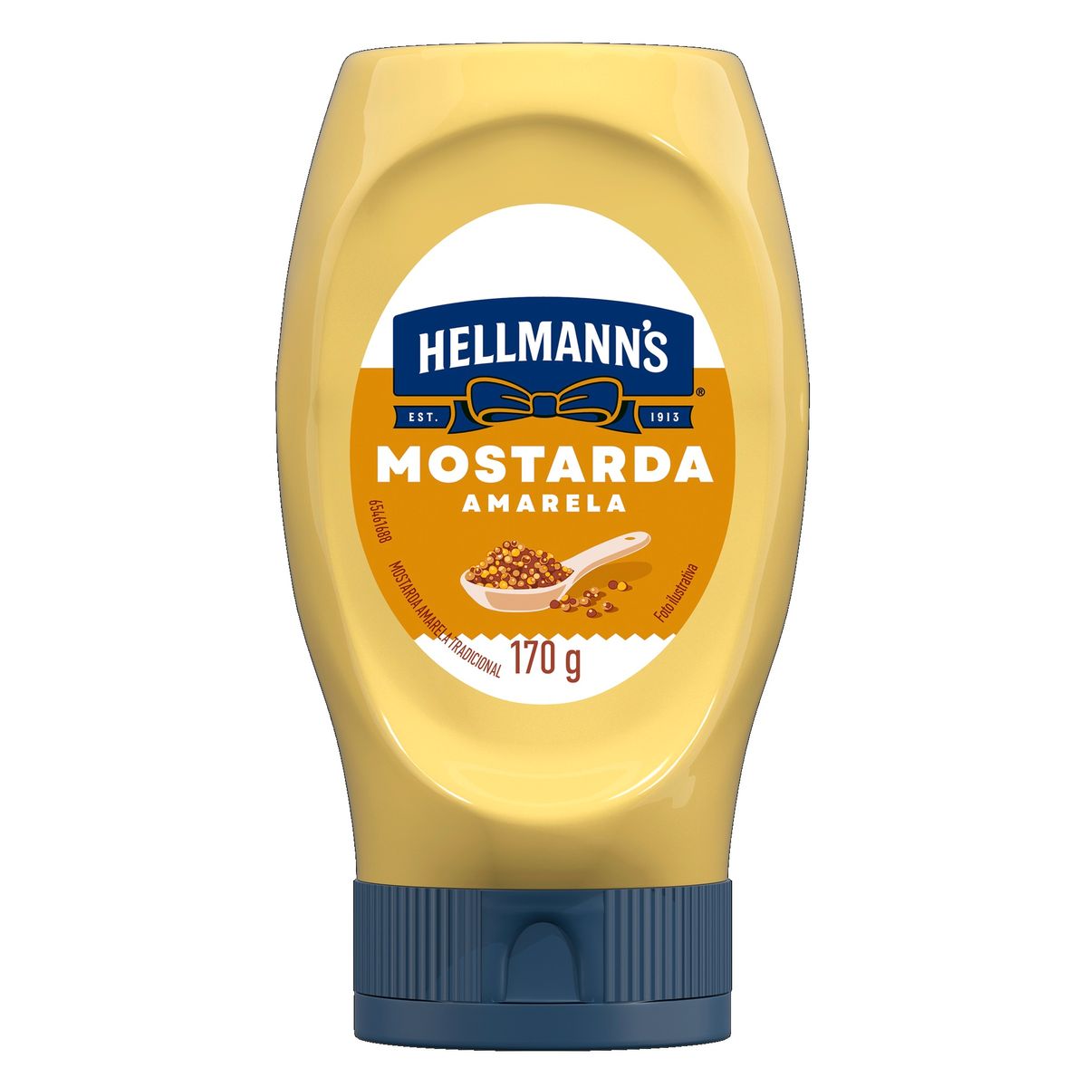 Mostarda Hellmanns Squeeze 170g