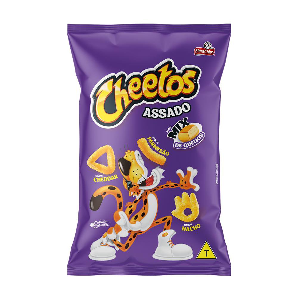 Salgadinho Elma Chips Cheetos Mix Queijos 131g