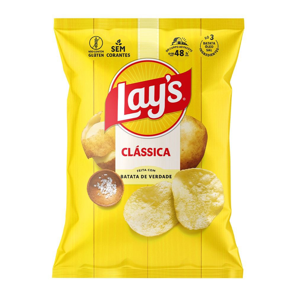 Salgadinho Batata Lays Clássica 115g